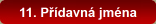11. Přídavná jména